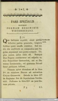 Pars Specialis Sistens Formam Regiminis Wirtembergici
