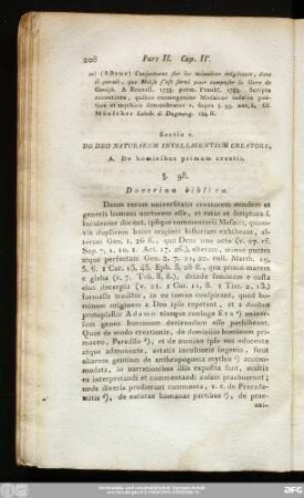 Sectio 2. De Deo Naturarum Intelligentium Creatore.