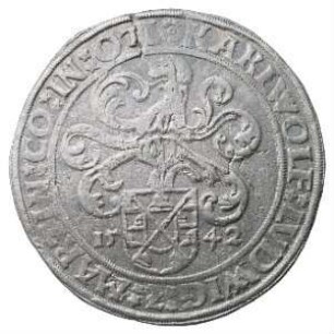 Fundmünze, Guldiner (Guldengroschen), 1542