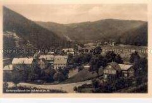 Ansicht von Unterweißbach im Thüringer Wald