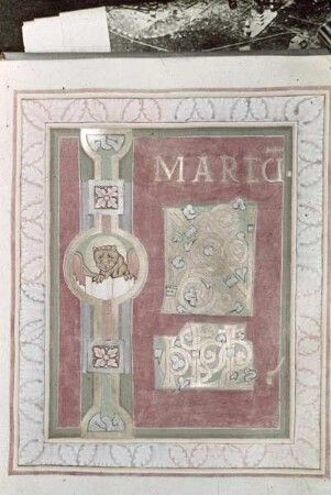 Perikopenbuch — Titelblatt zum Markus-Evangelium, Folio 31 recto