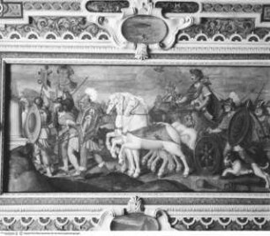 Dekoration mit Szenen aus der antiken Geschichte, Szenen aus der Geschichte des Marcus Furius Camillus