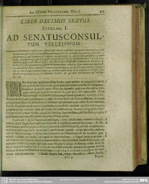 Liber Decimus Sextus