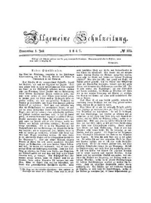 Ueber Schulstrafen