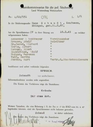 Schaudt, Hans