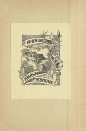 Exlibris: Walther vom Rath