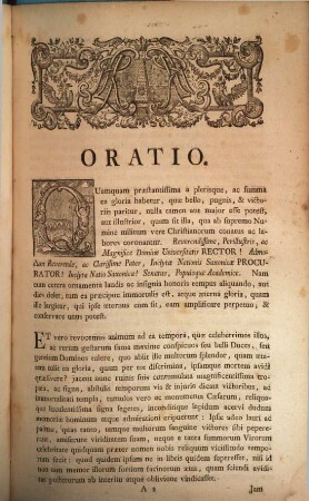Oratio de laudibus Divi Mauritii Thebaeae militiae ducis