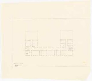 Evangelisches Diakonissenkrankenhaus Bethanien, Berlin-Kreuzberg Umbau. Seminargebäude: Grundriss 1:200