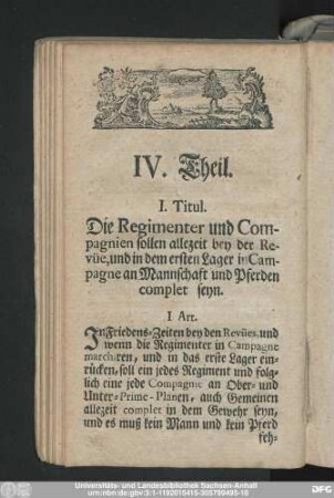 IV. Theil.