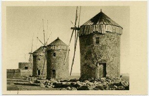 Rodi [Rhodos]. I vecchi molini.