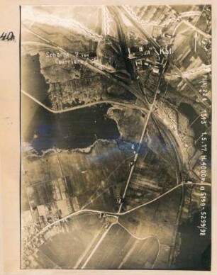 Foto des Geländes um und nordöstlich von Montigny (-en-Gohelle) (Luftbild)