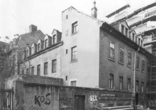 Dresden-Neustadt, Martin-Luther-Straße 33. Wohnhaus (um 1860). Straßenansicht