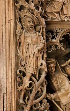 Sieben-Schmerzen-Altar — Die sieben Schmerzen Mariä