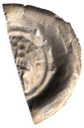 Fundmünze, Brakteat, 1250 - 1265
