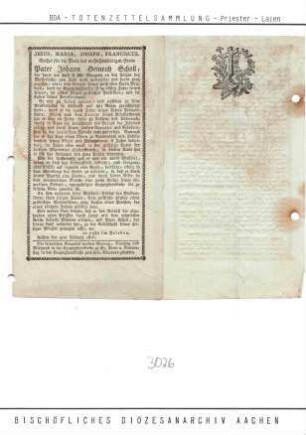 Scholl, Johann Heinrich