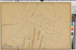 Lette (Coesfeld), Flurbereinigung Lette II, Bl.4 Zuteilungskarte Lette Flur 4