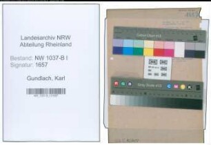 Entnazifizierung Karl Gundlach , geb. 11.03.1921 ()