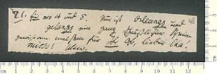 Briefsammlung von Gustav Schwab und Adelbert von Chamisso an Gustav Schwab und Adelbert von Chamisso