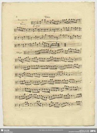 Xerxes, HWV 40 <Ouvertüre>