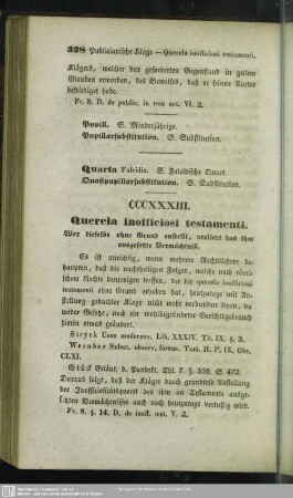Quarta Falcidia - Quittung