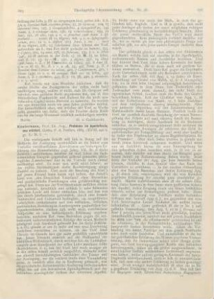 625-629 [Rezension] Klostermann, Aug., Probleme im Aposteltexte, neu erörtert