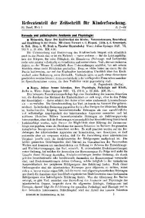 Normale und pathologische Anatomie und Physiologie