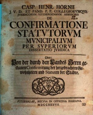 De confirmatione statutorum municipalium per superiorum