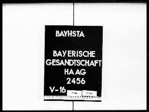 Nachlaß des Kapitäns Lorenz Popp aus Dettelbach