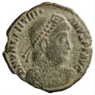 Münze, Aes 3, 364 - 375 n. Chr.