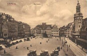 Leipzig: Marktplatz