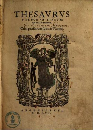 Thesaurus verborum linguae latinae Ciceronianus