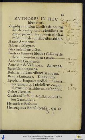 Authores in hoc libro citati.