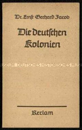 Veröffentlichung über die deutschen Kolonien vor und nach dem Versailler Vertrag