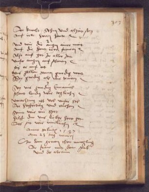 Die fraw mit dem speck vnd der alraun (26.03.1537); RSM 2S/77b
