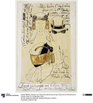 Heinrich von Kleist, Der zerbrochene Krug: Kopfschmuck holländischer Frauen