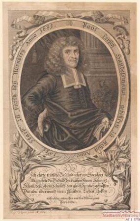 Paul Lersch, Handelsmann; geb. 1635; gest. 1681