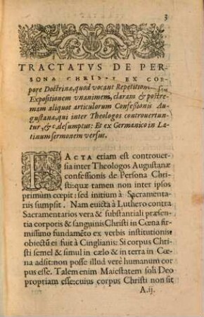 De corporis Christi omniscientia Theologorum quorund. Germanorum sententia