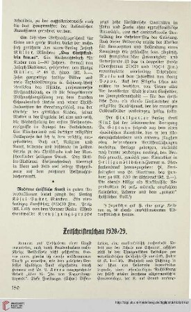 Zeitschriftenschau 1828/29