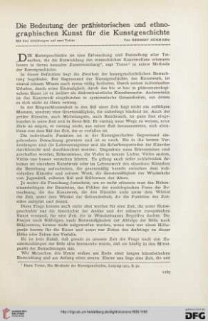 17: Die Bedeutung der prähistorischen und ethnographischen Kunst für die Kunstgeschichte