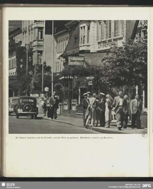 Straßenszene in Rüdesheim
