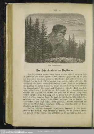 Der Schreckenstein im Vogtlande