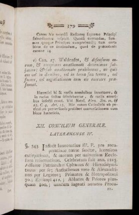 379-386, XII. - XIII. Concilium (§ 543 - 552)