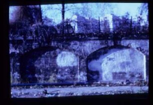 Diapositiv: Leuschnerdamm, Bethaniendamm, November 1989