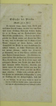 34. Schlacht bei Plataea. (Septbr. 479 v. Chr.)