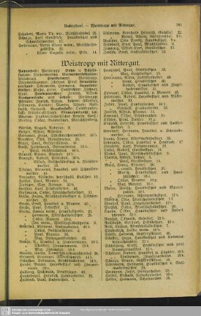 Weistropp mit Rittergut