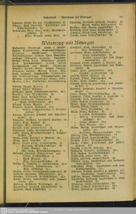 Weistropp mit Rittergut