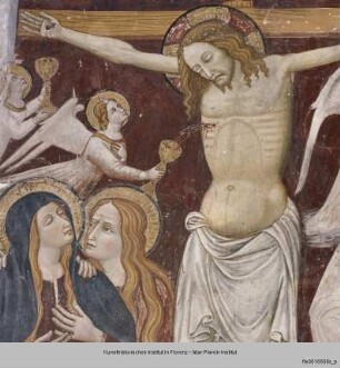 Fresken der Apsiskapellen : Kreuzigung Christi