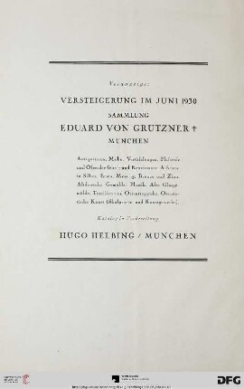 Voranzeige