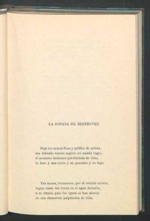 La sonata de Beethoven