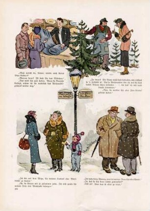"Man muß an Weihnachten denken!"